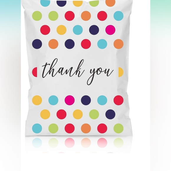 Other - 60pc SET!! 30 - 10x13 PolyMailers PLUS 30 Self Adhesive Thank You Sticke…